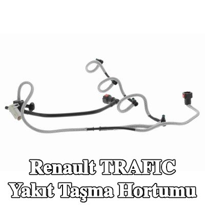 VAICO Biyodizel için uygun yakıt taşma hortumu — Renault Trafic