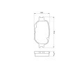 BOSCH Fren balatası seti 17, 3mm — Toyota Altezza (10)