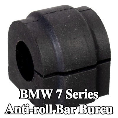 FEBI BILSTEIN Arka aks sol stabilizatör çubuğu burcu, Arka Aks Sağ, 22mm, Kauçuk — BMW 7 Series