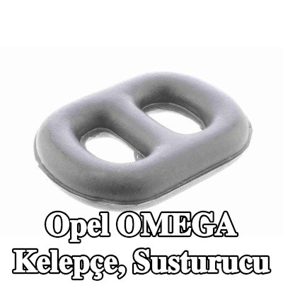 VAICO Kelepçe, susturucu Merkez, Orijinal VAICO Kalitesi — Opel Omega