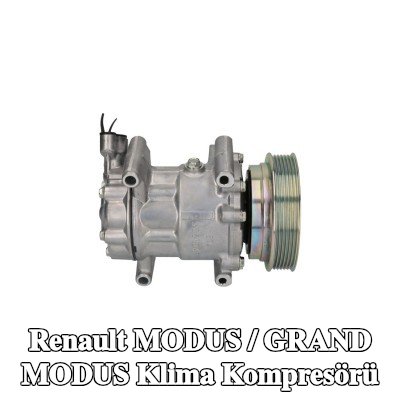 BOSCH Montaj kılavuzu ile klima kompresörü, conta halkasız — Renault Modus / Grand Modus