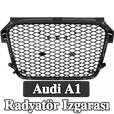 DIEDERICHS Radyatör ızgarası parlak, siyah — Audi A1