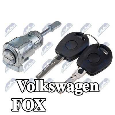NTY أسطوانة القفل الأمامي الأيسر, باب السيارة — 2005 Volkswagen Fox