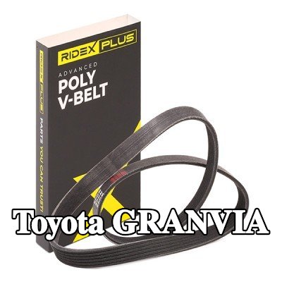 RIDEX PLUS حزام سيربنتين 1050mm, Number of ribs: 6 — Toyota Granvia