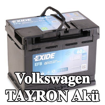 EXIDE Akü EFB — Volkswagen Tayron