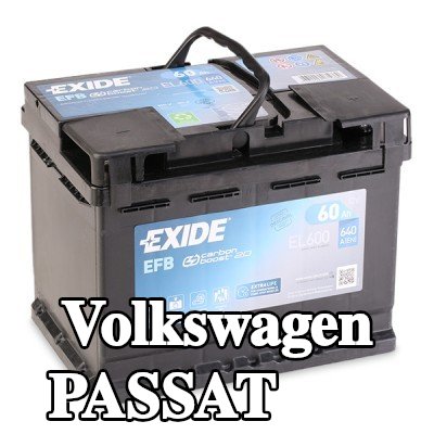 EXIDE بطارية EFB — Volkswagen Passat