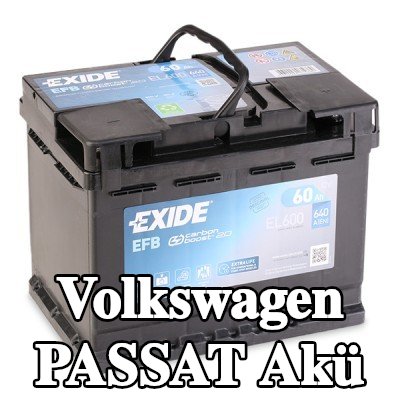 EXIDE Akü EFB — Volkswagen Passat