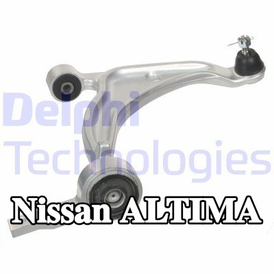 DELPHI ذراع التعليق للمحور الأمامي الأيمن, السفلي, الألومنيوم, مع وصلة كروية — Nissan Altima