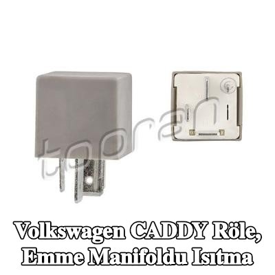 TOPRAN Röle, emme manifoldu ısıtma — 2000 Volkswagen Caddy