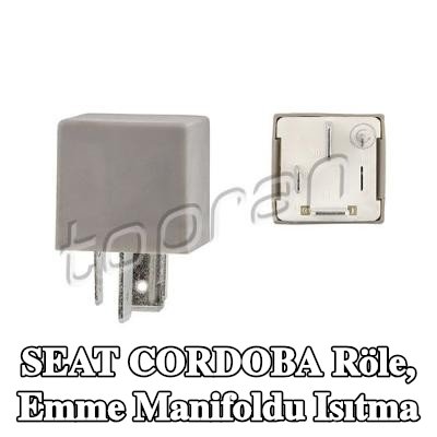 TOPRAN Röle, emme manifoldu ısıtma — SEAT Cordoba