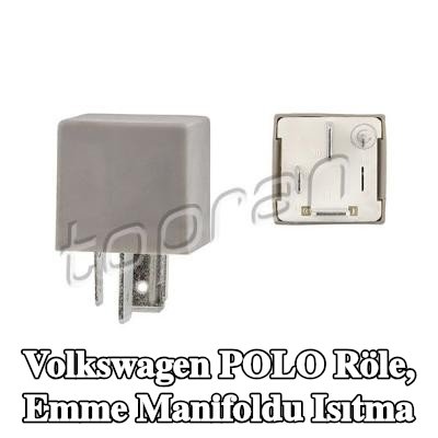 TOPRAN Röle, emme manifoldu ısıtma — Volkswagen Polo