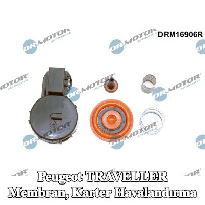 DR.MOTOR AUTOMOTIVE Membran, karter havalandırma — Peugeot Traveller