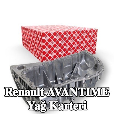 FEBI BILSTEIN Yağ tahliye tapalı yağ karteri, conta halkası ile — Renault Avantime