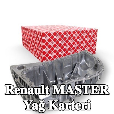 FEBI BILSTEIN Yağ tahliye tapalı yağ karteri, conta halkası ile — 2002 Renault Master