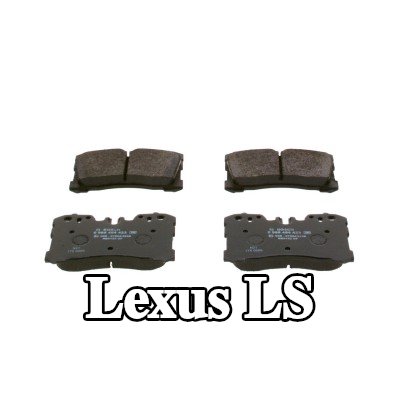 BOSCH مجموعة وسادات الفرامل 18, 3mm — Lexus Ls