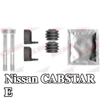 QUICK BRAKE مجموعة ملحقات، مقياس الفرامل — Nissan Cabstar E