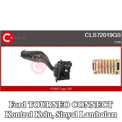 CASCO Kontrol Kolu, sinyal lambaları — Ford Tourneo Connect