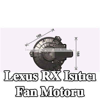 PRASCO Isıtıcı fan motoru — Lexus Rx