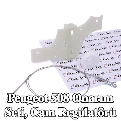 BLIC Onarım Seti, cam regülatörü Arka Sol — Peugeot 508