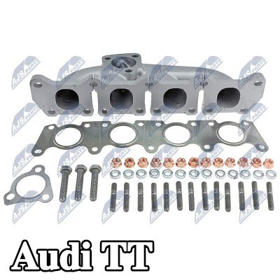 NTY مشعب العادم مع الحشيات/الأختام, مع مواد تثبيت — Audi Tt