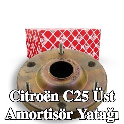 FEBI BILSTEIN Üst amortisör yatağı Ön Aks, bilyalı rulman içermez — Citroën C25