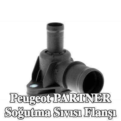VAICO Soğutma Suyu Flanşı Q+, orijinal ekipman üreticisi kalitesi — Peugeot Partner
