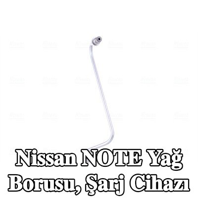 NISSENS Yağ Borusu, şarj cihazı — Nissan Note