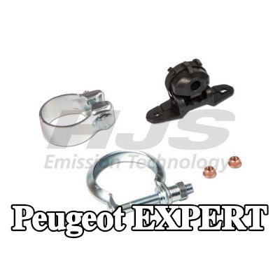 HJS طقم تركيب العادم مع مشبك — Peugeot Expert