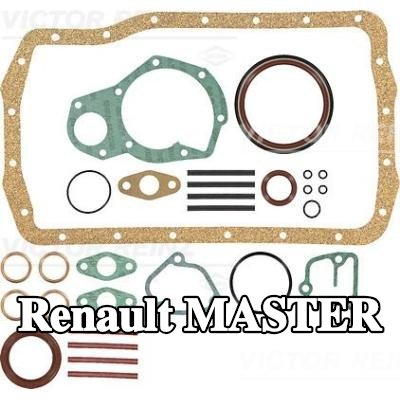 REINZ مجموعة حشيات علبة المرافق مع مانع تسرب العمود المرفقي — 1990 Renault Master