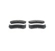 BOSCH Fren balatası seti 19, 6mm — 2002 Chevrolet Silverado (1)