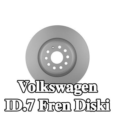 HELLA Fren diski Dış Çap: 340mm, içten havalandırmalı, Kaplamalı, tekerlek yatağı olmadan, tekerlek göbeği olmadan, tekerlek saplamaları olmadan — Volkswagen Id.7