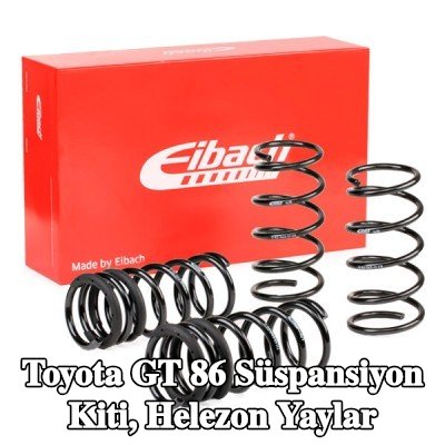 EIBACH Süspansiyon kiti, Pro-Kit helezon yaylar — Toyota Gt 86
