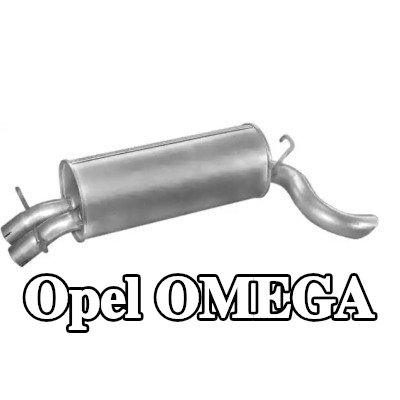 POLMO كاتم الصوت الخلفي — 1990 Opel Omega