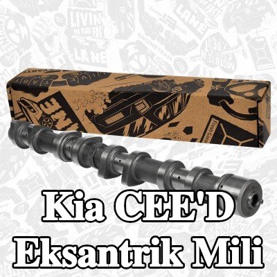 ET ENGINETEAM Egzoz tarafı eksantrik mili — Kia Cee'd