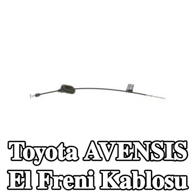 BOSCH El freni kablosu 398mm — 2003 Toyota Avensis