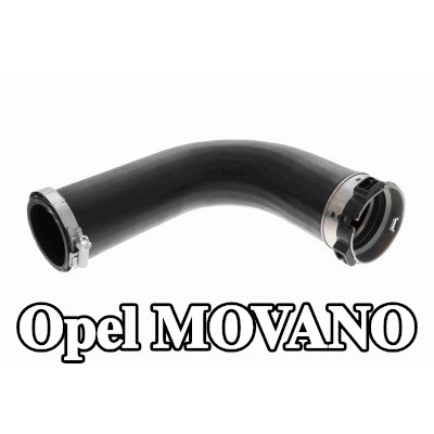 VAICO خرطوم سحب الشاحن مبرد هواء الشحن, يسار — 2016 Opel Movano