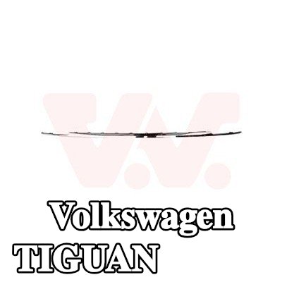 VAN WEZEL حافة المصد الخلفي — 2016 Volkswagen Tiguan