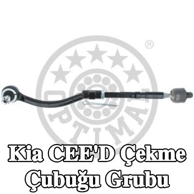 OPTIMAL Rot kolu grubu Ön Aks Sağ, 419mm, Çatlak Pim ile, aksesuarlarla, taç somun ile — 2012 Kia Cee'd