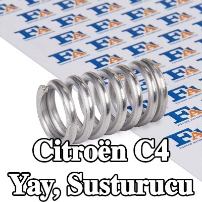 FA1 Yay, susturucu — Citroën C4