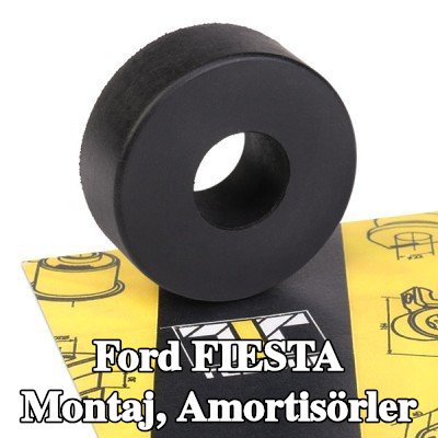 TEDGUM Montaj, amortisörler — 1990 Ford Fiesta