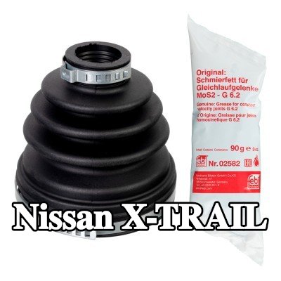 FEBI BILSTEIN طقم غطاء المحور، عمود الإدارة — Nissan X-trail