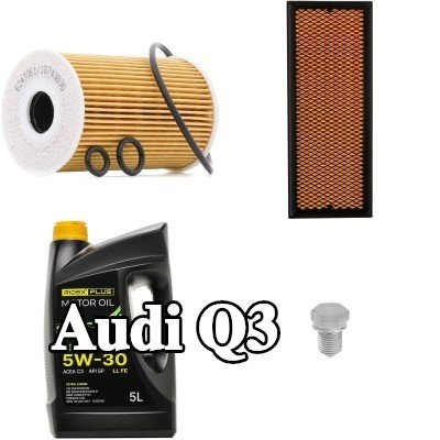 RIDEX PLUS مجموعة مرشحات زيت المحرك — Audi Q3