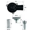 MAHLE Termostat 87°C, contalı/sızdırmaz — 2011 Volkswagen Fox (5)
