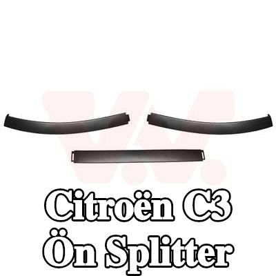 VAN WEZEL Ön splitter Ön — 2004 Citroën C3