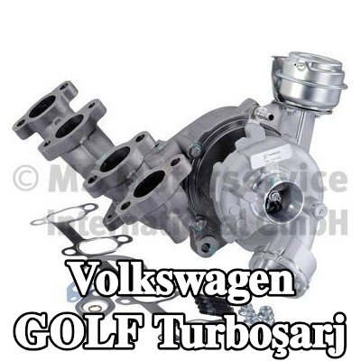 PIERBURG Contalı/sızdırmazlık elemanlı turboşarj — 2011 Volkswagen Golf