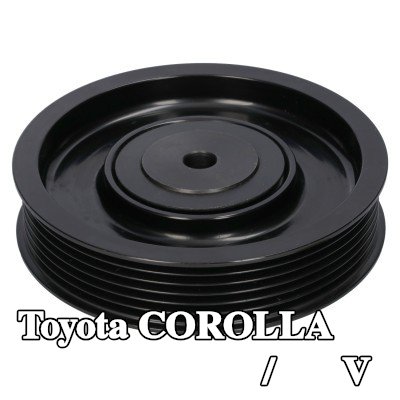 FEBI BILSTEIN بكرة الانحراف/التوجيه, V-ribbed belt Outer Diameter: 120mm — Toyota Corolla