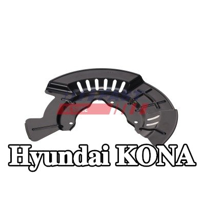 FAST لوحة دعم قرص الفرامل للمحور الأمامي الأيسر — 2017 Hyundai Kona