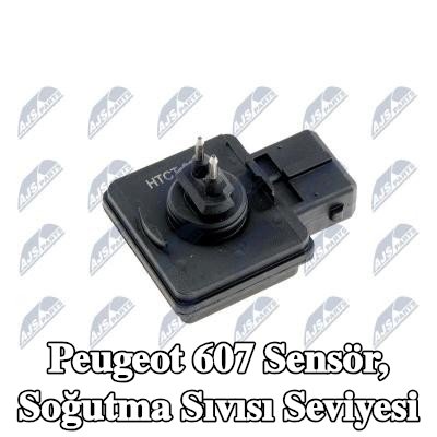 NTY Sensör, soğutma sıvısı seviyesi — Peugeot 607