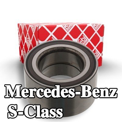 FEBI BILSTEIN محمل العجلة مع حلقة مستشعر ABS, مع حلقة مستشعر مغناطيسي مدمجة — Mercedes-Benz S-Class
