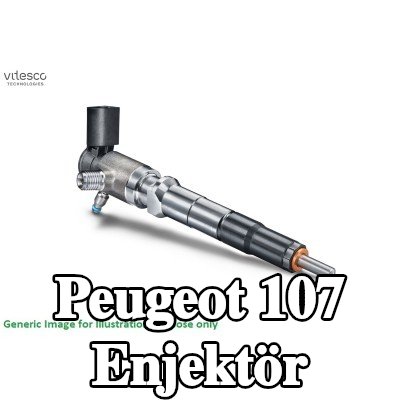Schaeffler Vitesco Conta/sızdırmazlık elemanı ile birlikte enjektör, Kontrol Ünitesi/Yazılımı eğitilmeli/güncellenmelidir — Peugeot 107